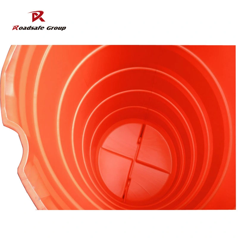 Reflective PE Traffic Barrel Road Crash Safety Barrier Traffic Drum