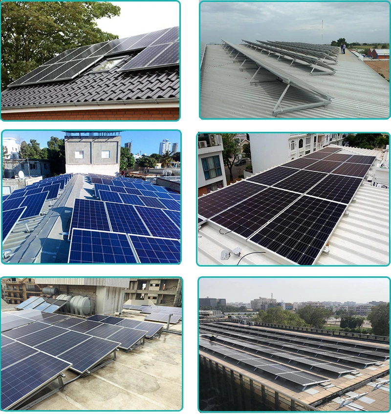 Solar Mount PV Power Plant Module Support Pile Foundation Aluminum Solar Ground Mount