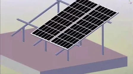 알루미늄 PV 구조물, 10kW 태양에너지 태양광 패널 실장 시스템